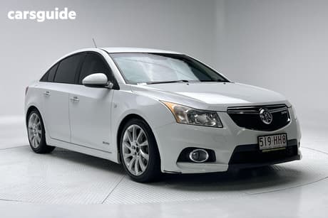 White 2012 Holden Cruze Sedan