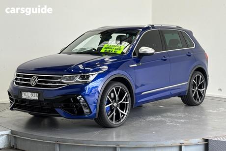 Blue 2022 Volkswagen Tiguan Wagon 235Tsi R