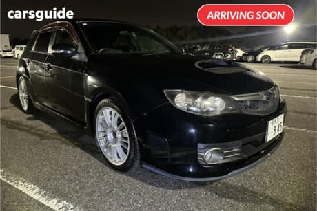Black 2009 Subaru Impreza Hatch WRX STI