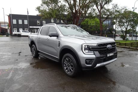 Silver 2025 Ford Ranger Double Cab Pick Up Wildtrak 3.0 (4X4)