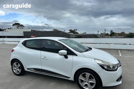 White 2014 Renault Clio Hatchback Dynamique