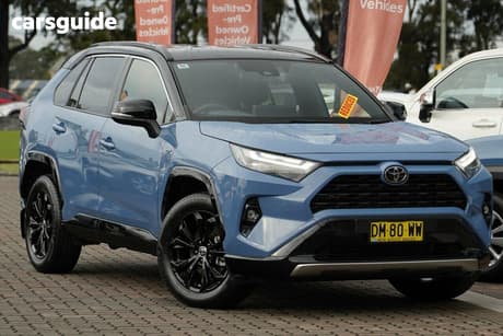 Black 2025 Toyota RAV4 Wagon Xse (Awd) Hybrid Premium Paint