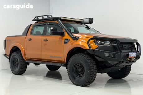 Orange 2017 Ford Ranger Dual Cab Pick-up Wildtrak 3.2 (4X4)