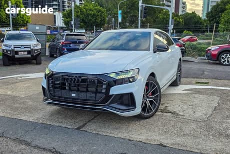 White 2022 Audi Q8 Wagon 55 Tfsi Quattro S Line Mhev