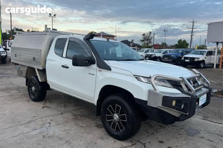 White 2019 Mitsubishi Triton Club Cab Chassis Glx Adas (4X4)