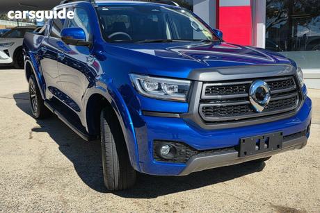 Blue 2026 GWM Cannon Dual Cab Utility Ultra (4X4)