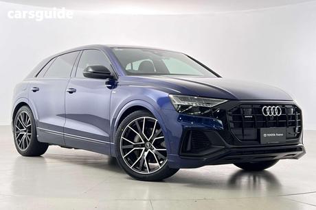 Blue 2022 Audi Q8 Wagon 50 Tdi Quattro S Line Mhev