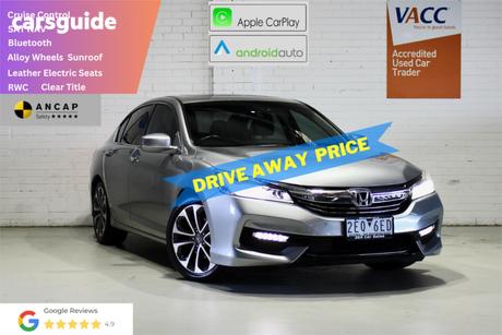 Silver 2018 Honda Accord Sedan Vti-L