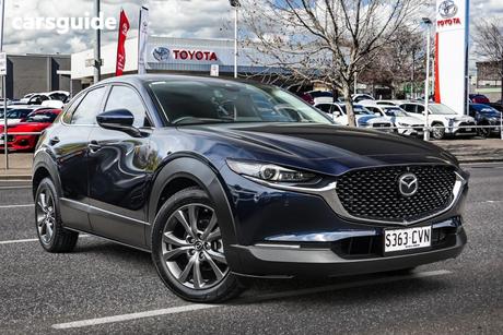 Blue 2022 Mazda CX-30 Wagon G25 Astina (Fwd)