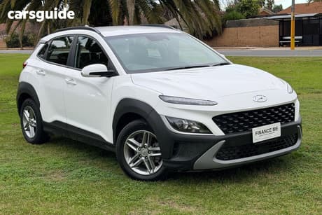 White 2022 Hyundai Kona Wagon (Fwd)
