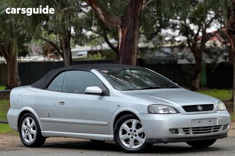Grey 2004 Holden Astra Convertible Convertible Linea Rossa