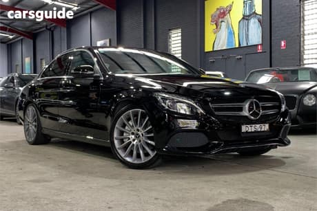 Black 2017 Mercedes-Benz C350 Sedan E (Hybrid)