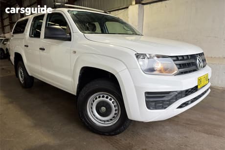 White 2016 Volkswagen Amarok Dual Cab Utility Tdi420 (4X2)