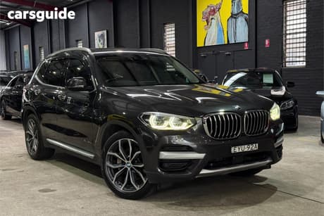 Grey 2017 BMW X3 Wagon Xdrive 30D