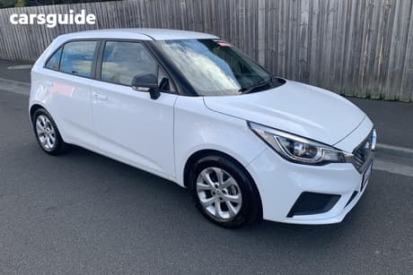 White 2022 MG MG3 Hatchback Core