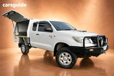 White 2012 Toyota Hilux X Cab Cab Chassis Sr (4X4)