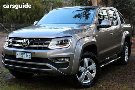 Beige 2017 Volkswagen Amarok Dual Cab Utility V6 Tdi 550 Highline