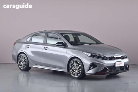 Grey 2021 Kia Cerato Sedan Gt