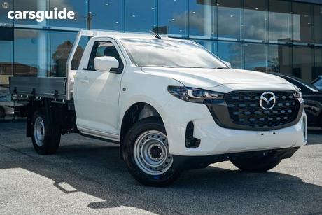 White 2026 Mazda BT-50 Cab Chassis Xs (4X2)