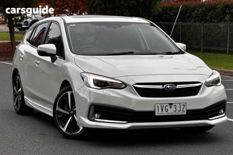 White 2023 Subaru Impreza Hatchback 2.0I-S (Awd)