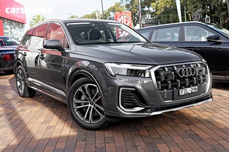 Grey 2024 Audi Q7 Wagon 45 Tdi Quattro Mhev