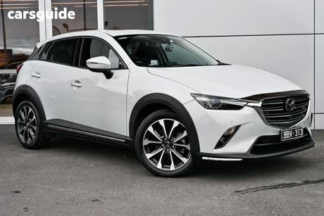 White 2019 Mazda CX-3 Wagon Akari (Awd)