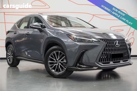 Grey 2022 Lexus NX350H Wagon Luxury + Ep Hybrid Awd