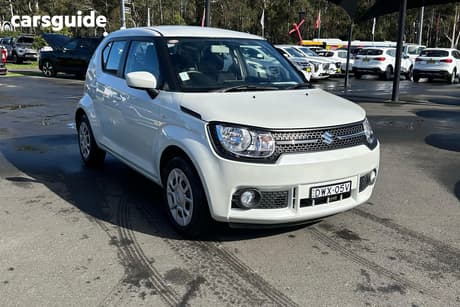 White 2018 Suzuki Ignis Wagon Gl