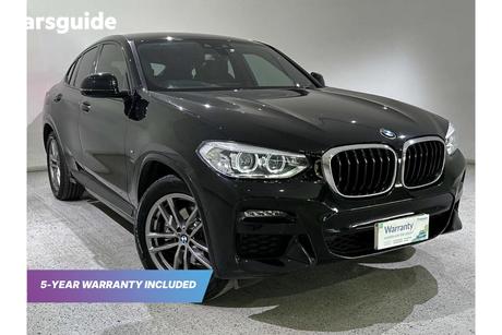 Black 2021 BMW X4 Coupe Xdrive20I M Sport