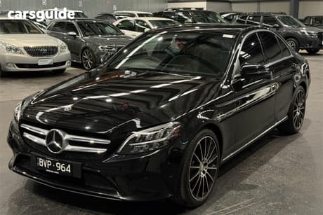 Black 2018 Mercedes-Benz C200 Sedan Edition C