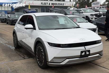 White 2022 Hyundai Ioniq Hatchback Electric Elite