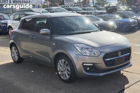 White 2021 Suzuki Swift Hatchback Gl Navi