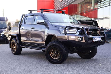 Grey 2020 Toyota Hilux Double Cab Pick Up Sr5 (4X4)