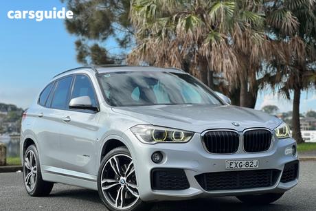 Silver 2017 BMW X1 SUV XDRIVE 25I F48 MY17