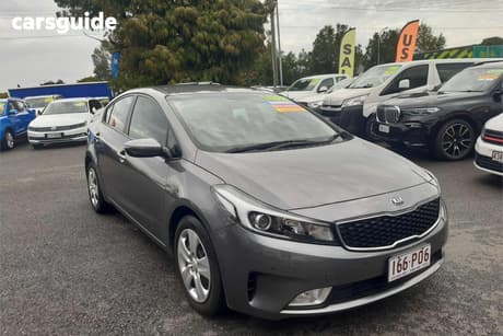 Grey 2016 Kia Cerato Sedan S (Av)