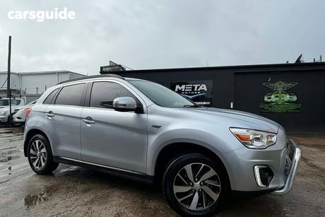 Silver 2014 Mitsubishi ASX Wagon Ls (4Wd)