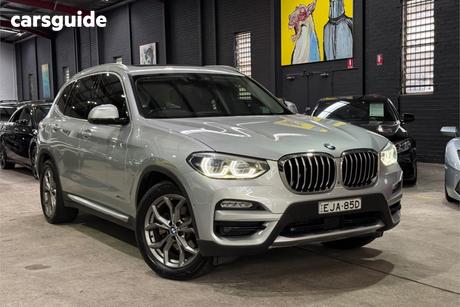 Silver 2017 BMW X3 Wagon Xdrive 20D