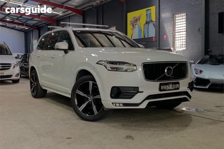 White 2017 Volvo XC90 Wagon D5 R-Design