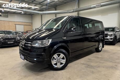 Black 2017 Volkswagen Multivan Wagon Comfortline Tdi340 Lwb