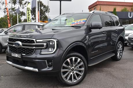 Grey 2025 Ford Everest Wagon Platinum (4Wd)