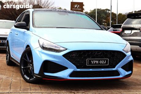 Blue 2021 Hyundai I30 Hatchback N