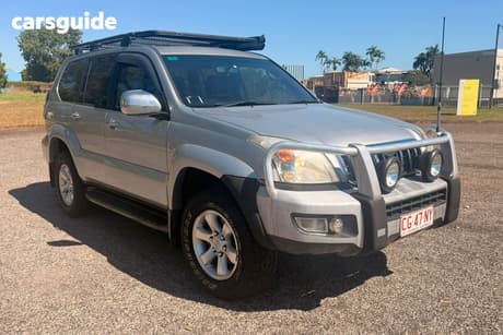 Silver 2003 Toyota Landcruiser Prado Wagon Grande (4X4)