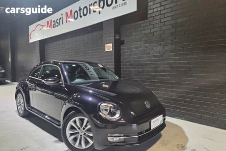 Black 2013 Volkswagen Beetle Hatchback