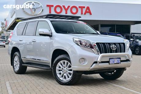 Silver 2017 Toyota Landcruiser Prado Wagon Altitude Spl Edt