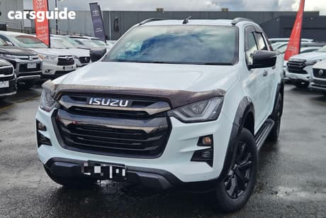 White 2022 Isuzu D-MAX Crew Cab Utility X-Terrain (4X4)