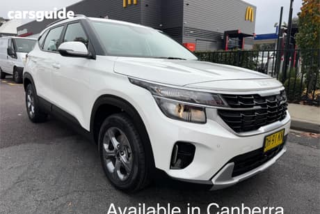 White 2023 Kia Seltos Wagon S (Fwd)
