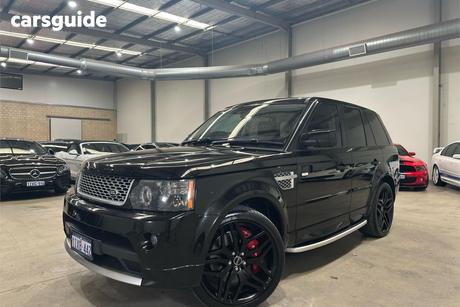 Black 2012 Land Rover Range Rover SUV SUPER CHARGED AUTOBIOGRAPHY 4X4
