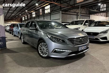 Silver 2015 Hyundai Sonata Sedan Active