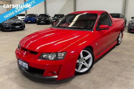 Red 2003 Holden Commodore Sedan S
