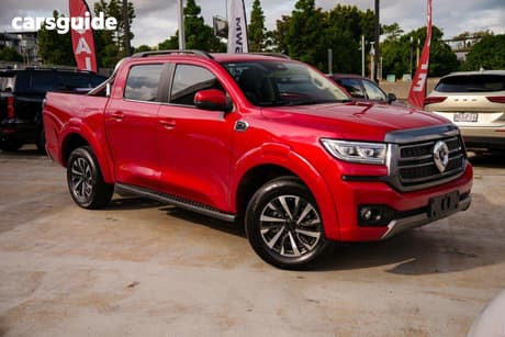 Red 2025 GWM Cannon Dual Cab Utility Premium (4X4)